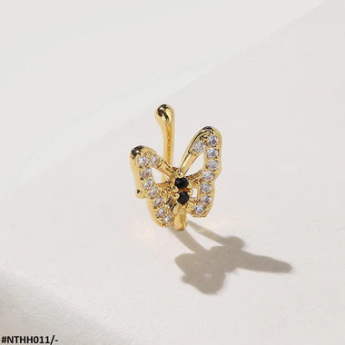 NTHH011 LMS Butterfly Nose Ring