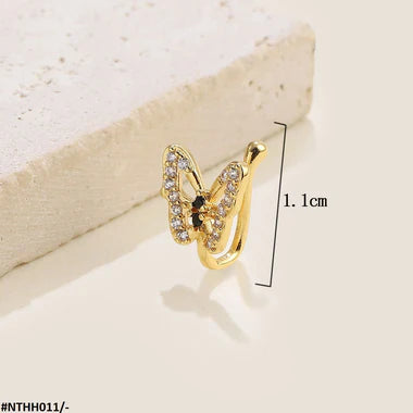 NTHH011 LMS Butterfly Nose Ring