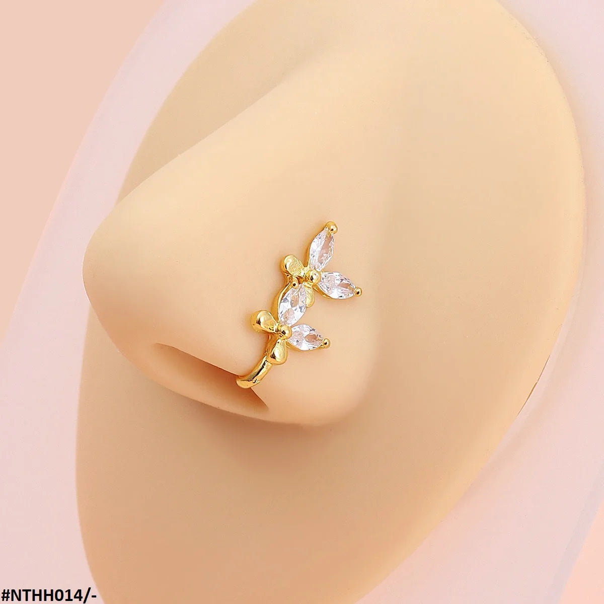 NTHH014 LMS Flower Nose Ring