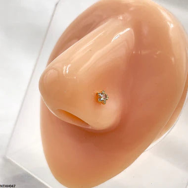 NTHH053 XYL Leaf Nose PinNTHH047 XYL Star Nose Pin