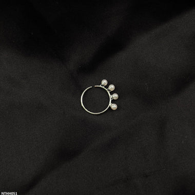 NTHH051 XYL Pearl Nose Pin