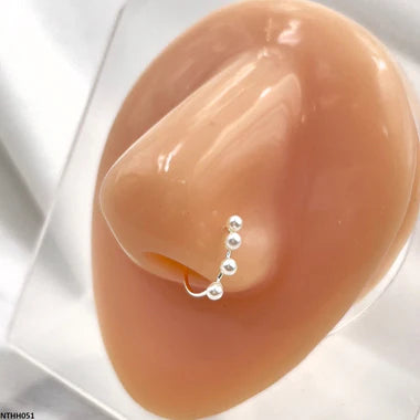 NTHH051 XYL Pearl Nose Pin