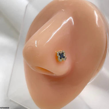 NTHH059 XYL Flower Nose Pin