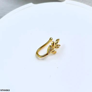 NTHH063 XYL Leaf Nose Pin