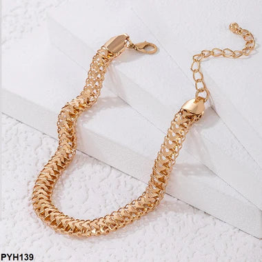 PYH139 Snake Pattern Anklet Single