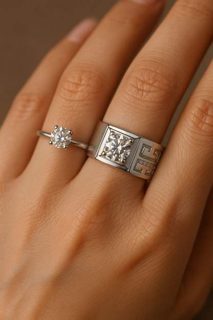 Couple Ring 02 Adjustable