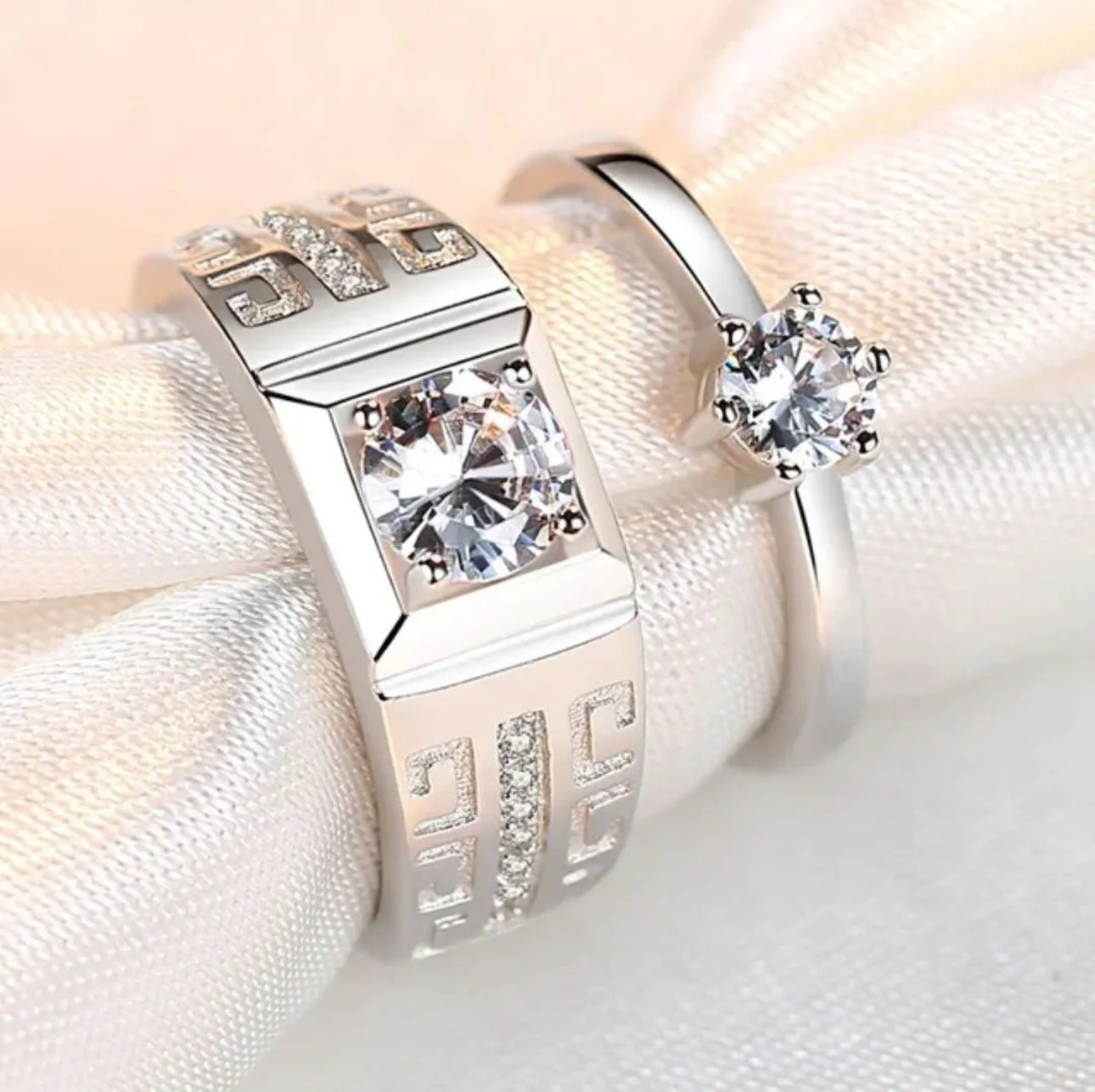 Couple Ring 02 Adjustable