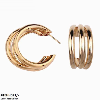 TEHH021 YYE Ear Hoops Pair - CEHH